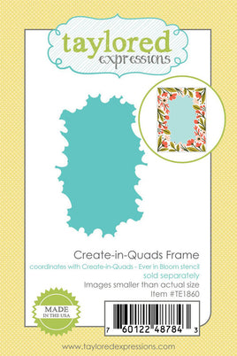 Create-in-Quads -Ever in Bloom Frame - Die