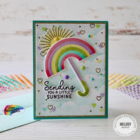 Create-in-Quads - ROYGBIV Umbrella - Die