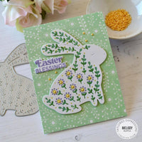 Joyful Bunny -  Stamp & Stencil Combo