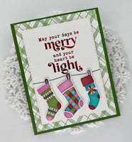 Deck the Halls Strings & Things - Clear Stamp