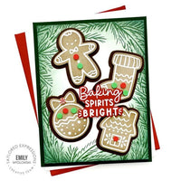 Baking Spirits Bright - Clear Stamp