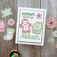 Season's Sweetings - Cling Stamp