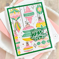 Create-in-Quads - Deck the Halls Bells - Stencil