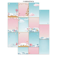 Candy Christmas - Stamperia Junk Journal Stickers, Cut-outs And Backgrounds