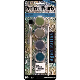 Aged Patina   Ranger Perfect Pearls Pigment Powder Kit