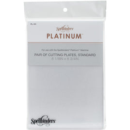 Spellbinders Platinum Cutting Plates 2/Pkg   Standard 6.125"X8.75"