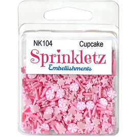 Buttons Galore Sprinkletz Embellishments 12g     Cupcake