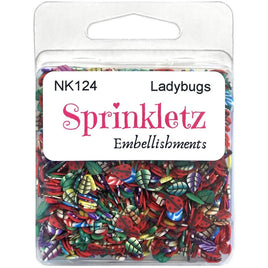 Buttons Galore Sprinkletz Embellishments 12g     Ladybugs