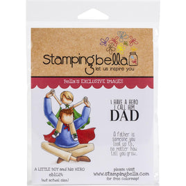 Stamping Bella Cling Stamps  A Little Boy & His Hero