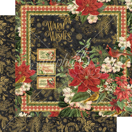 Warm Wishes- Warm Wishes Double-Sided Cardstock 12"X12"
