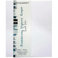 White - 49 And Market Foundations Memory Keeper Quad Folio