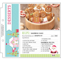 Candy Cane Lane, 6 Designs/6 Each - Doodlebug Double-Sided Recipe Cards 4"X6" 36/Pkg