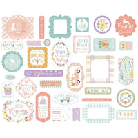 Icons, It's Easter Time - Echo Park Cardstock Ephemera 33/Pkg