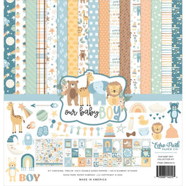 Our Baby Boy - Echo Park Collection Kit 12"X12"