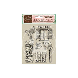 Create Happiness Welcome Home Birds - Stamperia Clear Stamps