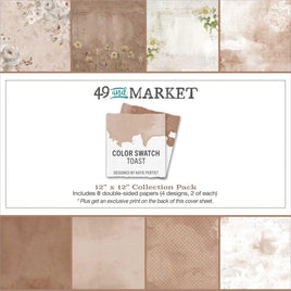 Color Swatch: Toast  49 And Market Collection Pack 12"X12"