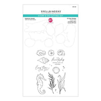 Seahorse Garden By Dawn Woleslagle - Spellbinders Stamp & Die Set