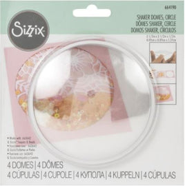 Circle 3.5", 4/Pkg - Sizzix Making Essentials Shaker Domes