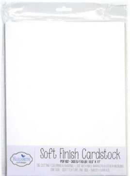 Elizabeth Crafts Soft Finish Cardstock 110lb 8.5"X11" 10/Pkg