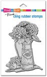 Stampendous Cling Stamp-Hydrangea Tin