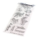 Pinkfresh Studio Clear Slimline Stamp Set 4"X12"-Dahlia