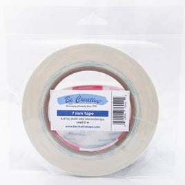 BE CREATIVE: Double-sided Tape 7mm (0.28") 25M per roll