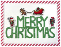 Tiny Winter Friends - Lawn Fawn Clear Stamps 3"X4"