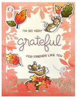 Fall Leaves Backdrop - Lawn Cuts Custom Craft Die