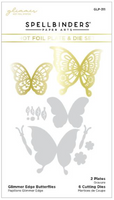 Glimmer Edge Butterflies - Spellbinders Glimmer Hot Foil Plate & Die