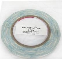 BE CREATIVE: Double-sided Tape 3mm (0.12in) 25M (Sookwang)