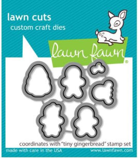 Tiny Gingerbread - Lawn Fawn Craft Die