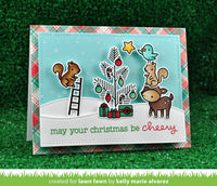 Cheery christmas - Lawn Fawn Clear Stamp