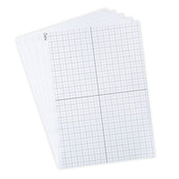 Sizzix Accessory Sticky Grid Sheets 8.25"X11.75" 5/Pkg