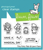 Tiny Fairy Tale - Lawn Fawn Clear Stamps 3"x2"