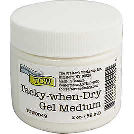 Crafter's Workshop Tacky-When-Dry Gel 2oz