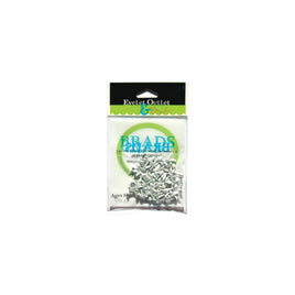 White - Eyelet Outlet Round Brads 4mm 70/Pkg