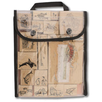 9.5"X11.5"X1" - Totally Tiffany Single-Sided Stamp Store And Go Bag
