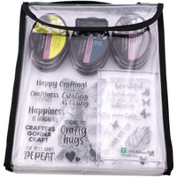 9.5"X11.5"X1" - Totally Tiffany Single-Sided Stamp Store And Go Bag
