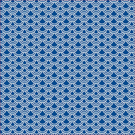Dark Blue Scales - Core'dinations Core Basics Patterned Cardstock 12"X12"