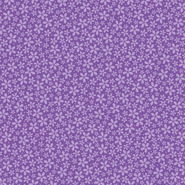 Purple Flower - Core'dinations Core Basics Patterned Cardstock 12"X12"