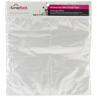 Fabulous 4 - ScrapRack Basic Storage Pages 10/Pkg