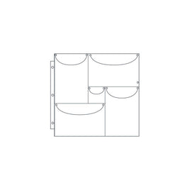 Fantastic 5 - ScrapRack Basic Storage Pages 10/Pkg