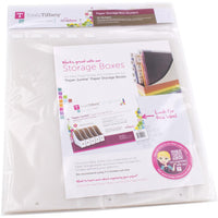 12.5"X12.5" - ScrapRack Paper Storage Box Tabbed Dividers 10/Pkg