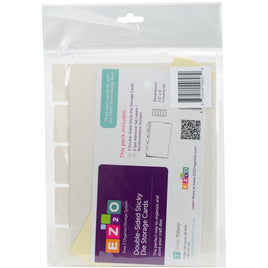 Double-Sided 7.5"X6" 5/Pkg - Totally-Tiffany Easy To Organize Sticky Die Storage Cards