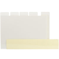 Double-Sided 7.5"X6" 5/Pkg - Totally-Tiffany Easy To Organize Sticky Die Storage Cards
