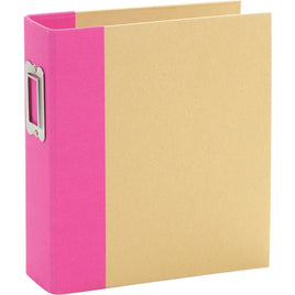 Pink - Simple Stories Sn@p! Binder 6"X8"