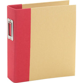 Red - Simple Stories Sn@p! Binder 6"X8"