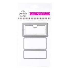 Nugget Label, Window & Frame - My Favorite Things Die-namics Die