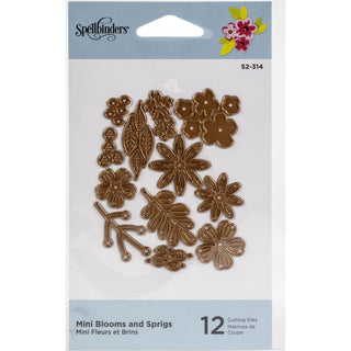 Mini Blooms And Sprigs - Spellbinders Etched Dies