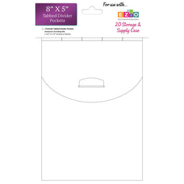 8"X5" - Totally-Tiffany Easy To Organize Tabbed Dividers 5/Pkg